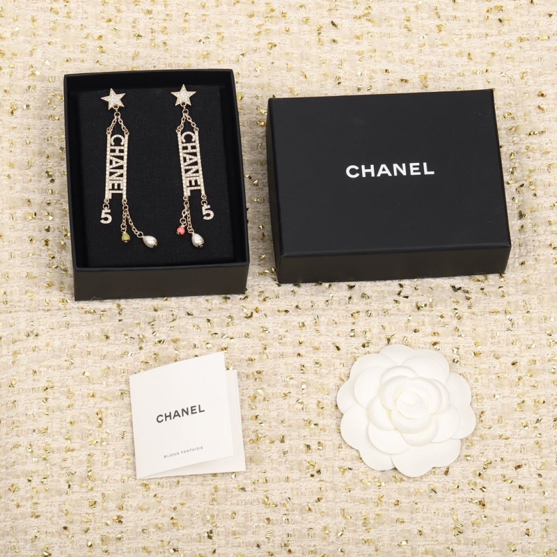 Ch*el earrings